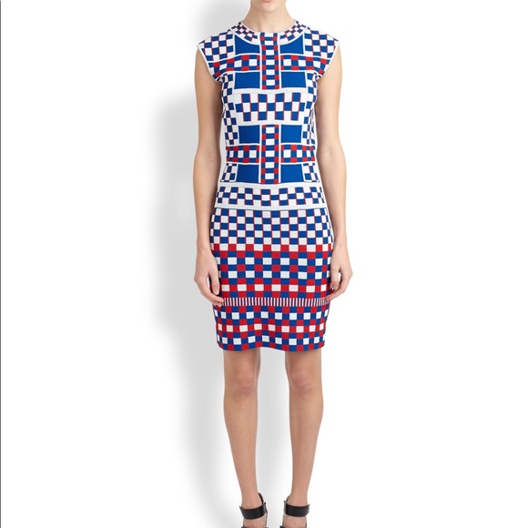 Alexander McQueen Dresses & Skirts - Alexander McQueen knit racing dress